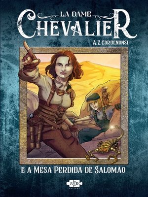 cover image of La Dame Chevalier e a mesa perdida de Salomão